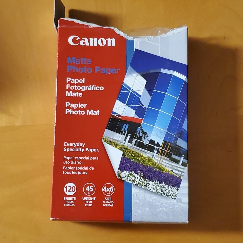 HP & Cannon Photo Paper